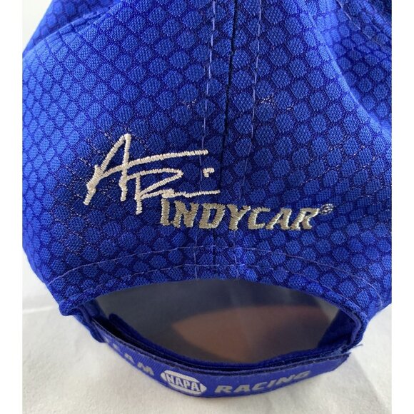 NAPA Racing Team Adjustable Blue Baseball Cap Embroidered Logos NASCAR IndyCar - Picture 6 of 9
